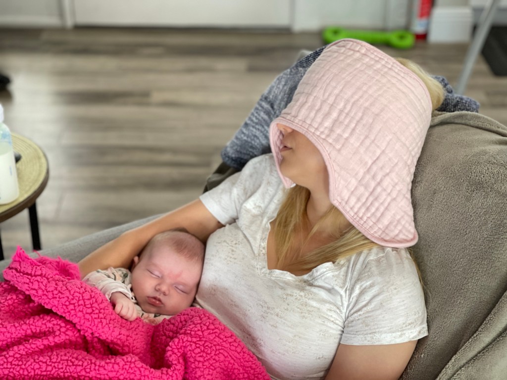 Your mom is worn out